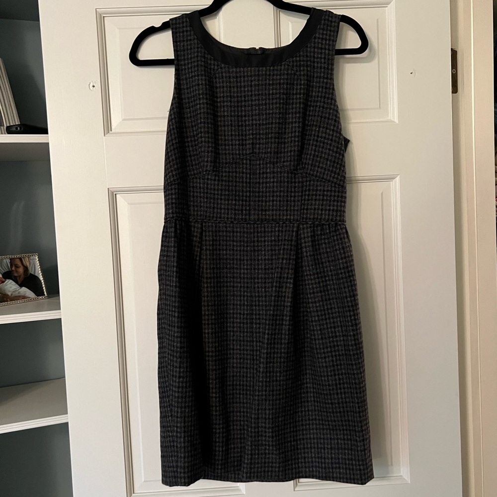 Jcrew houndstooth dress